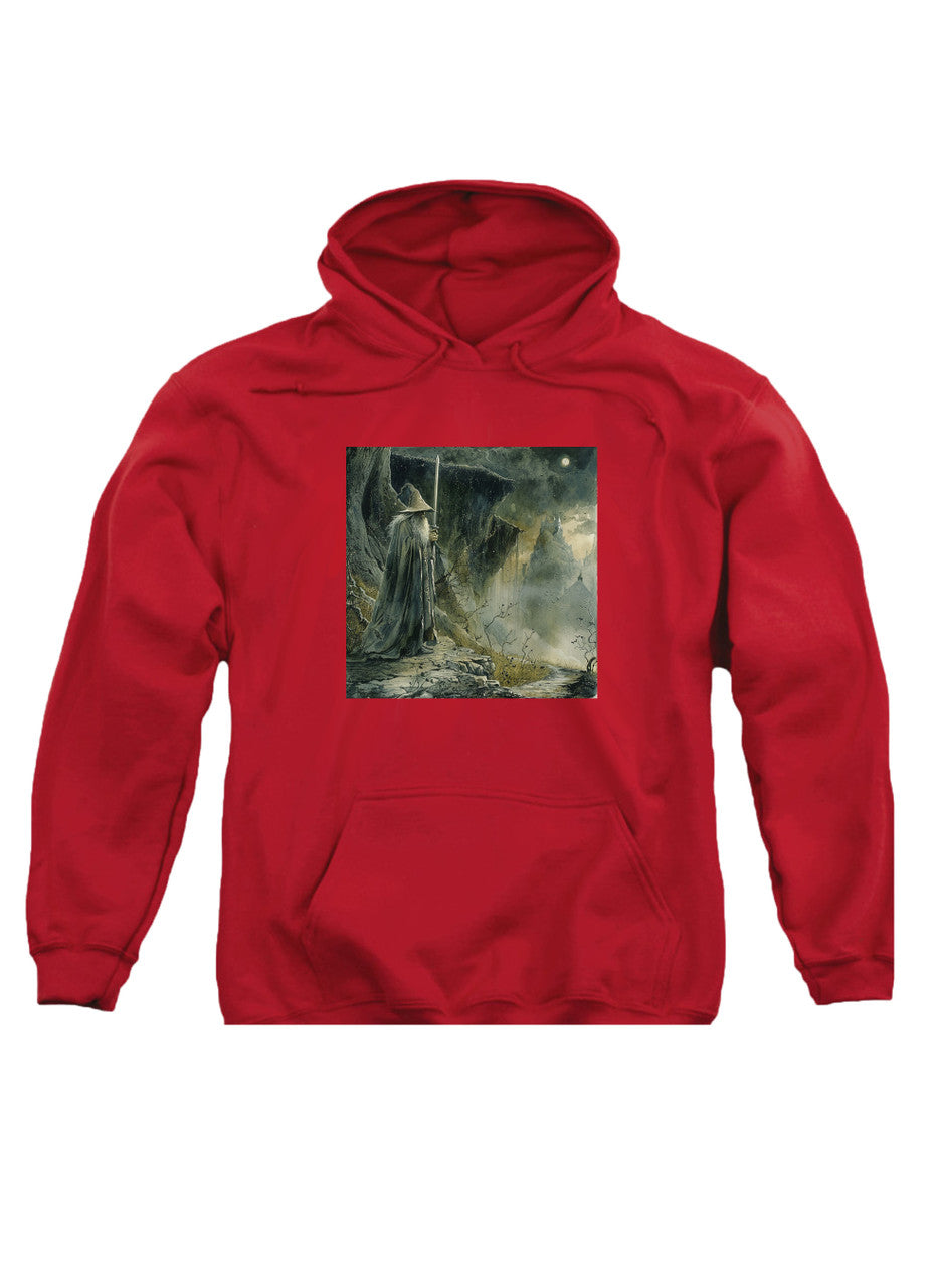 Red The Grey Wizard Hoodie