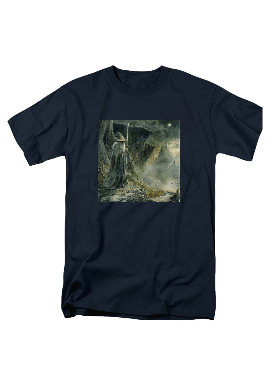 Navy The Grey Wizard T-Shirt