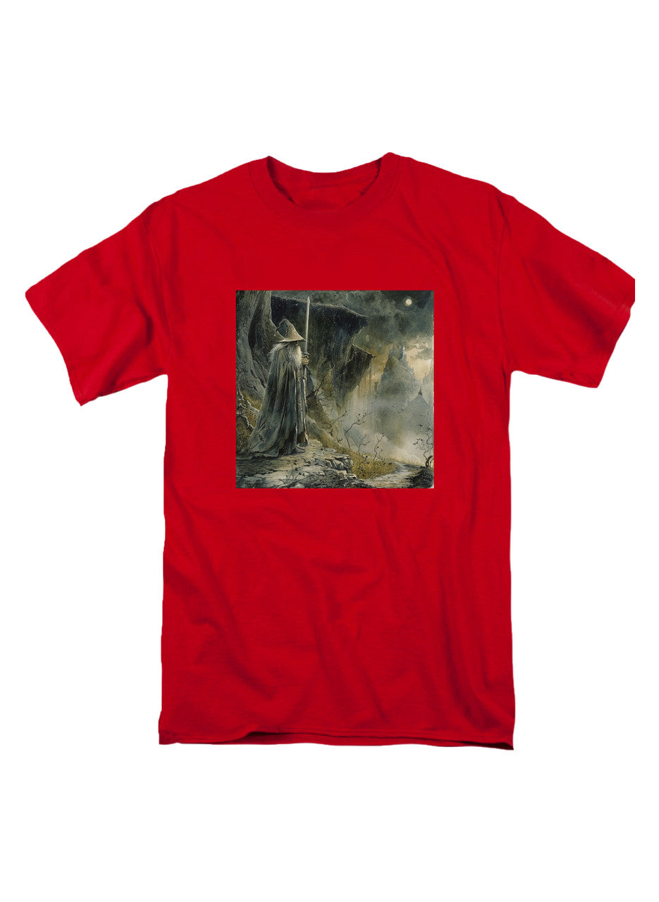 Red The Grey Wizard T-Shirt