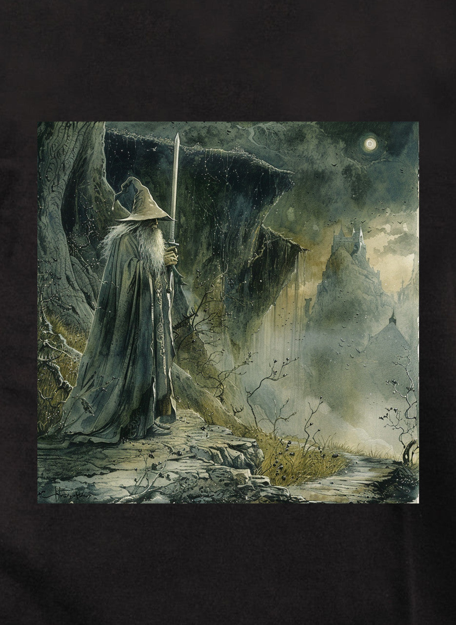 Gray The Grey Wizard T-Shirt