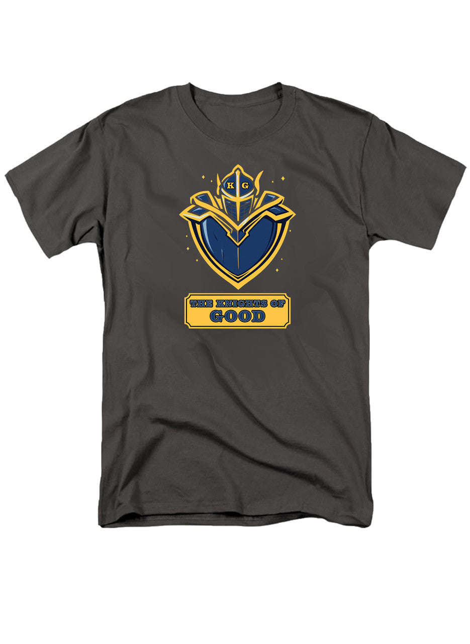 Charcoal The Knights of Good Logo T-Shirt