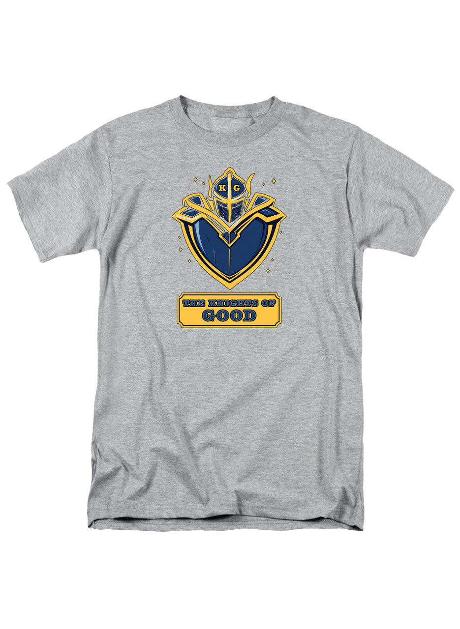 Gray The Knights of Good Logo T-Shirt