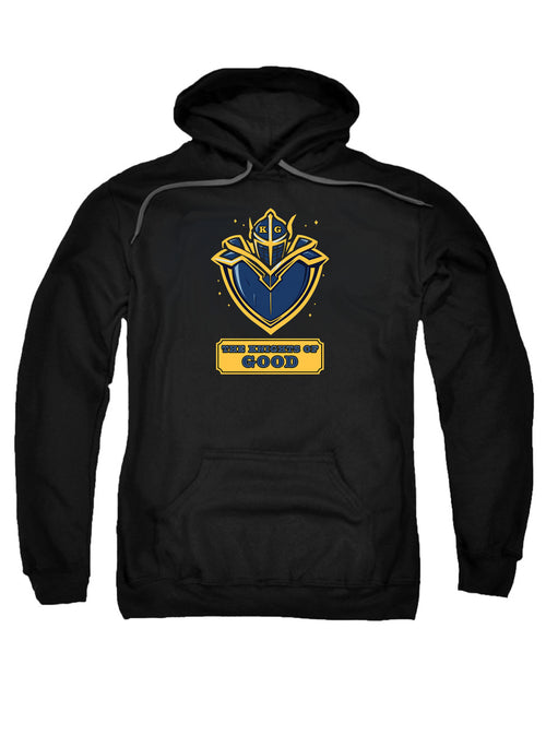Black The Knights of Good Logo Hoodie