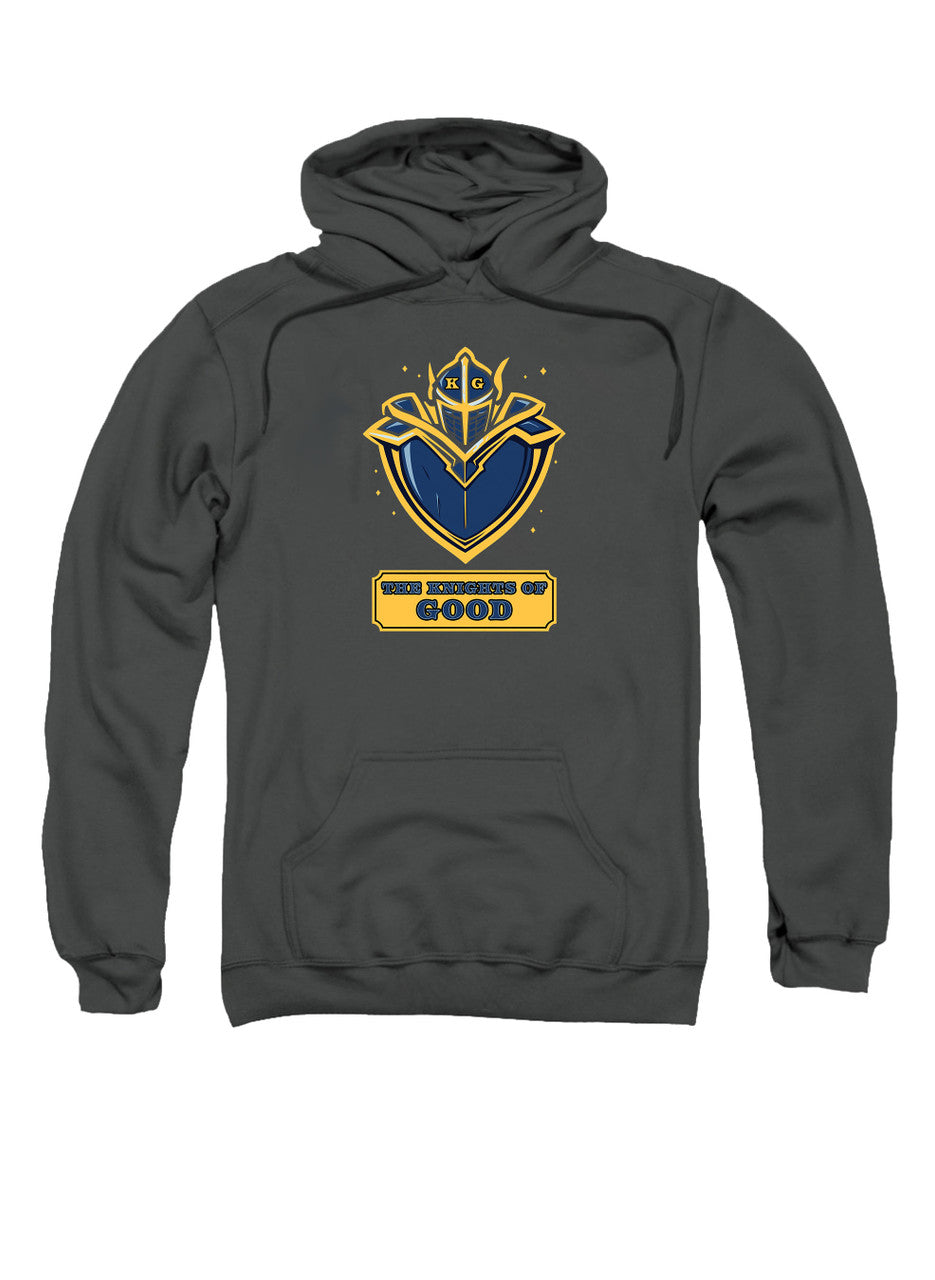 Charcoal The Knights of Good Logo Hoodie