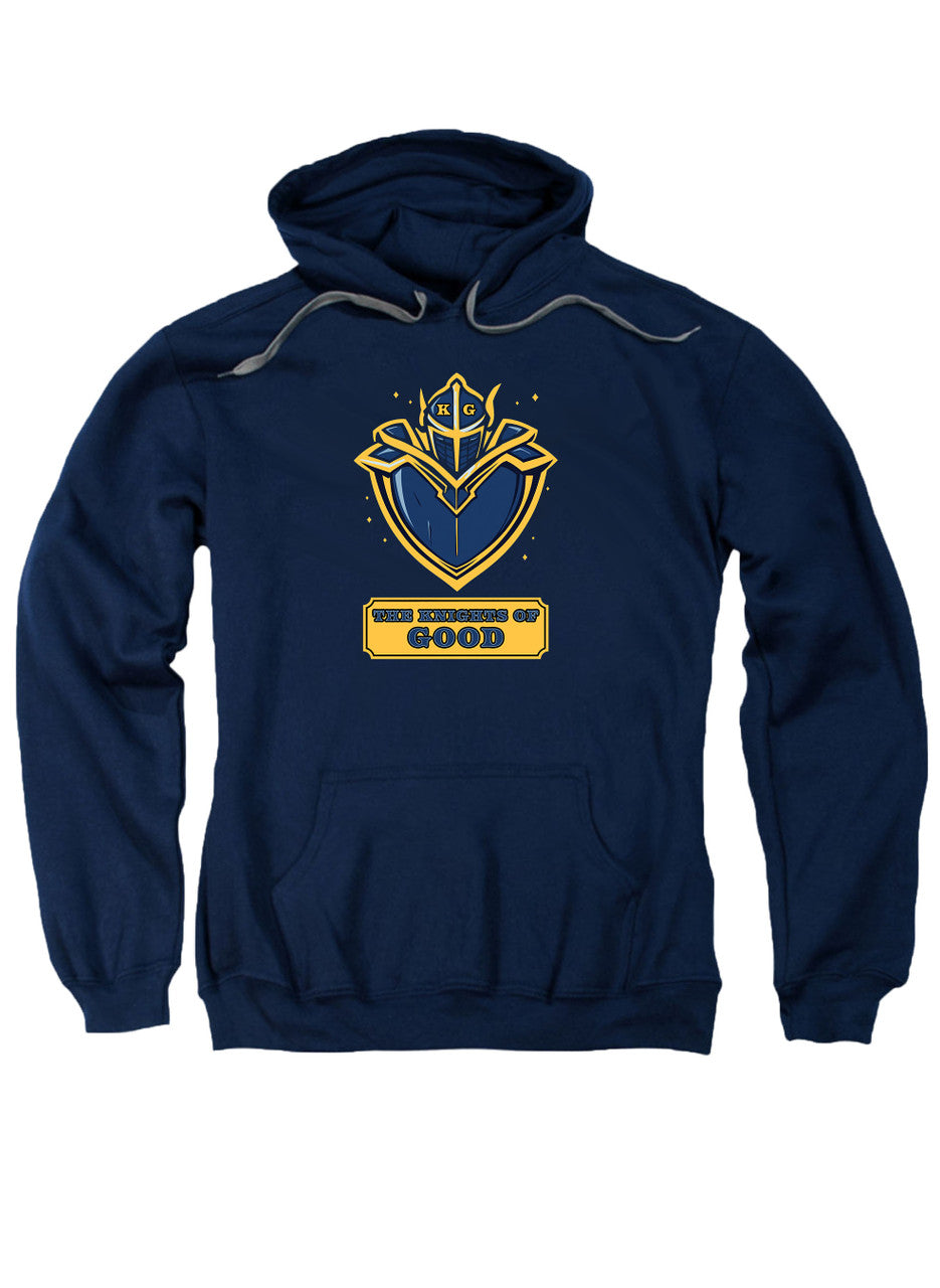 Navy The Knights of Good Logo Hoodie