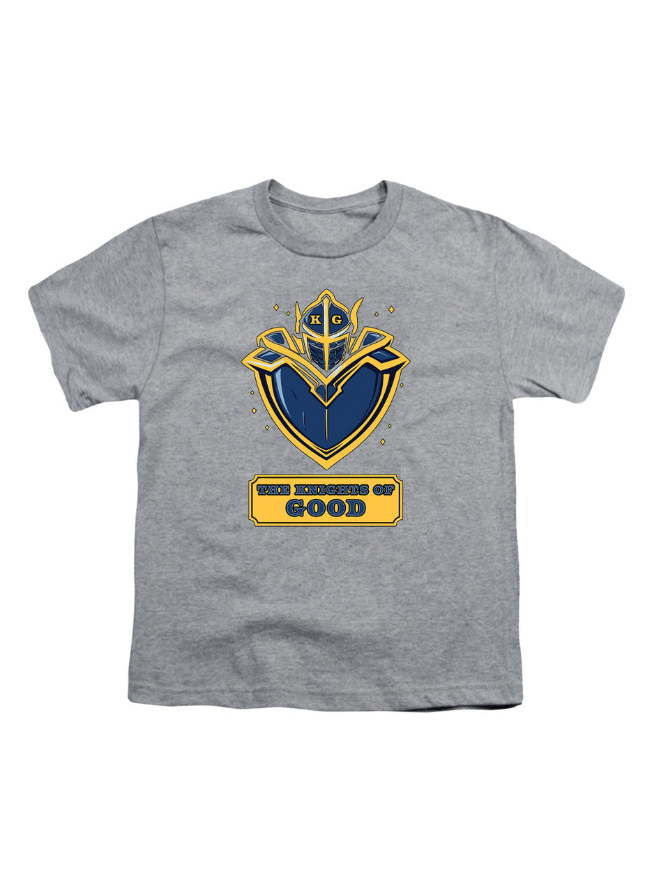 Gray The Knights of Good Logo Youth/Toddler T-Shirt