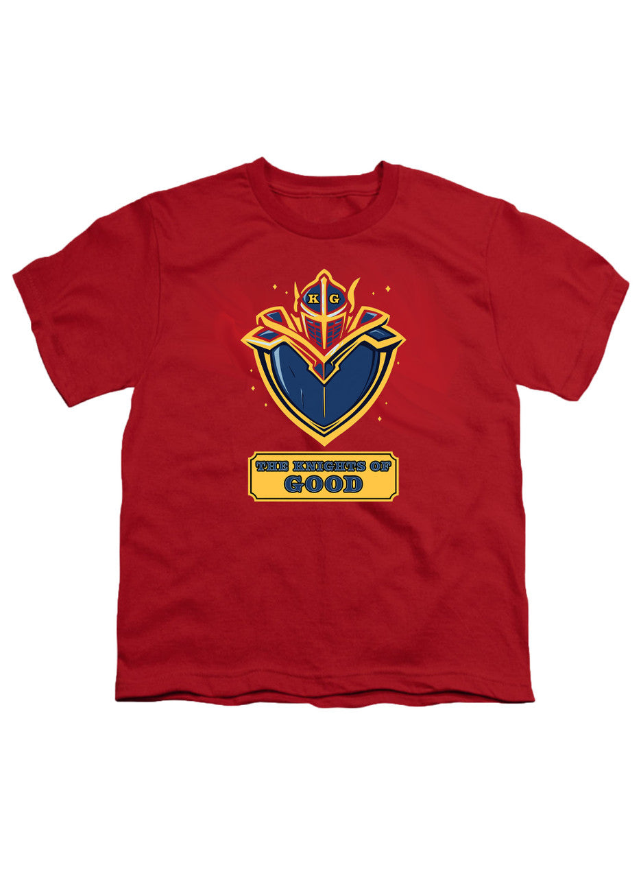 Red The Knights of Good Logo Youth/Toddler T-Shirt