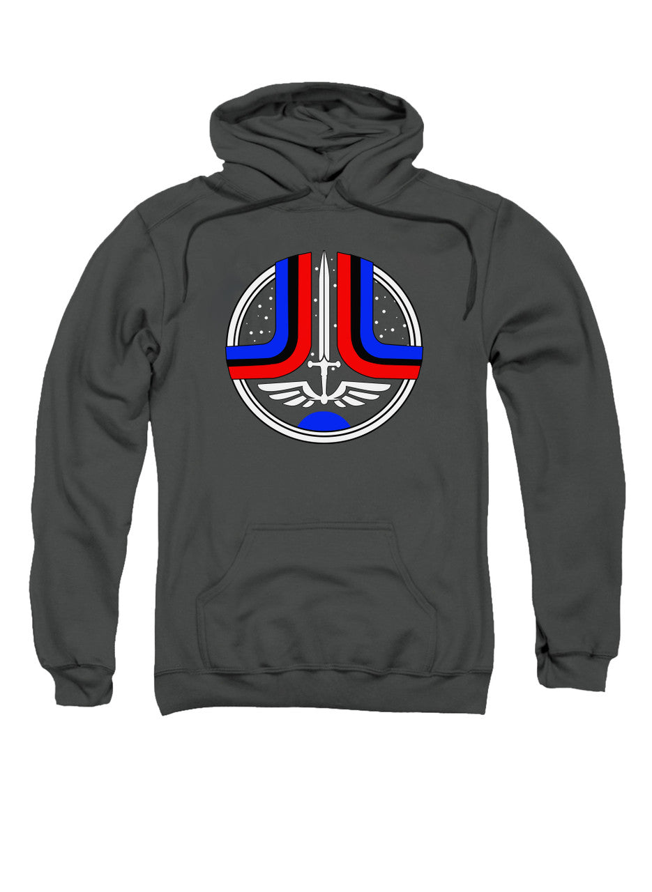 Charcoal Star League Logo Hoodie