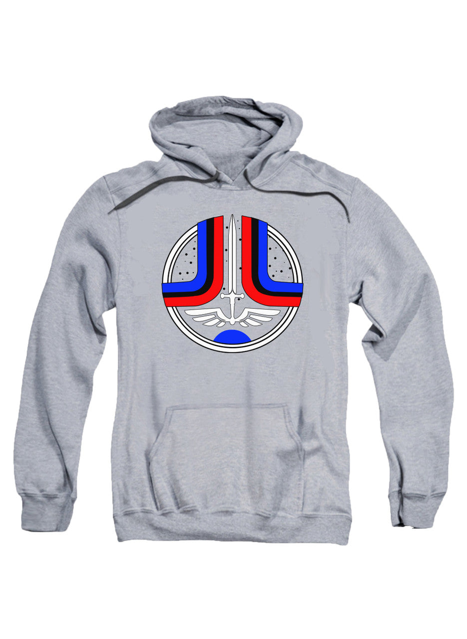 Gray Star League Logo Hoodie
