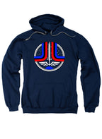 Navy Star League Logo Hoodie
