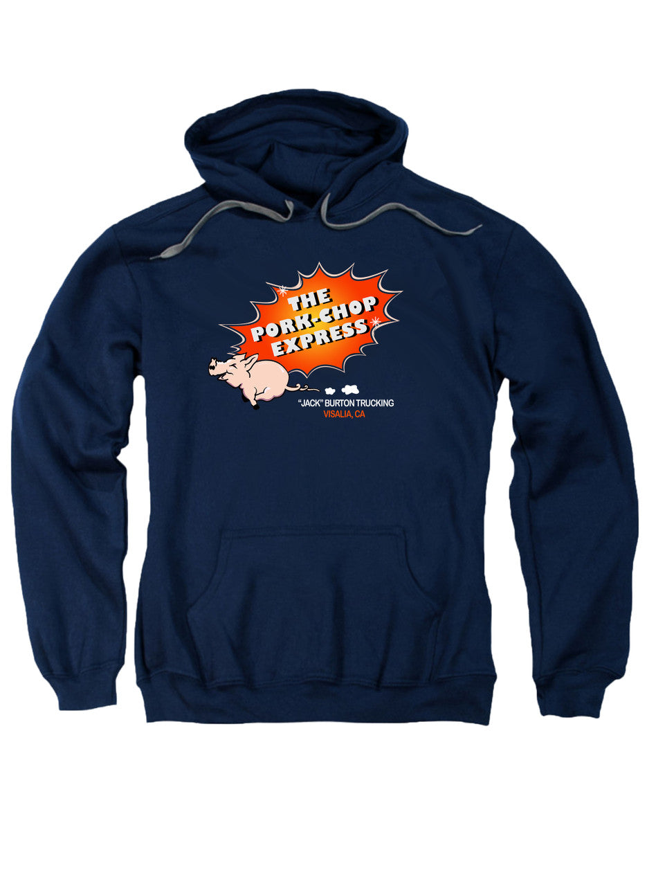 Navy The Pork Chop Express Hoodie