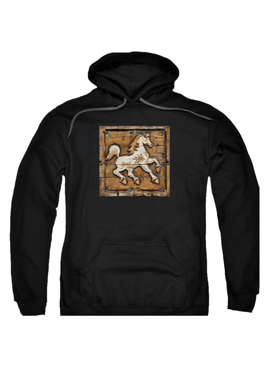 Black The Prancing Pony Hoodie