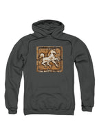 Charcoal The Prancing Pony Hoodie