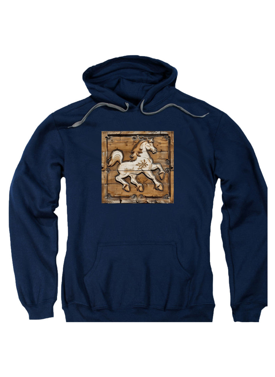 Navy The Prancing Pony Hoodie