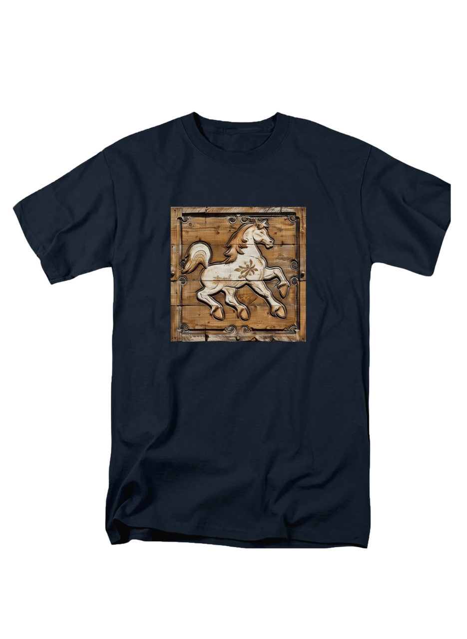Navy The Prancing Pony T-Shirt