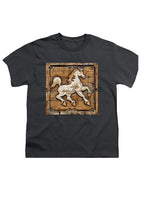 Charcoal The Prancing Pony Youth/Toddler T-Shirt