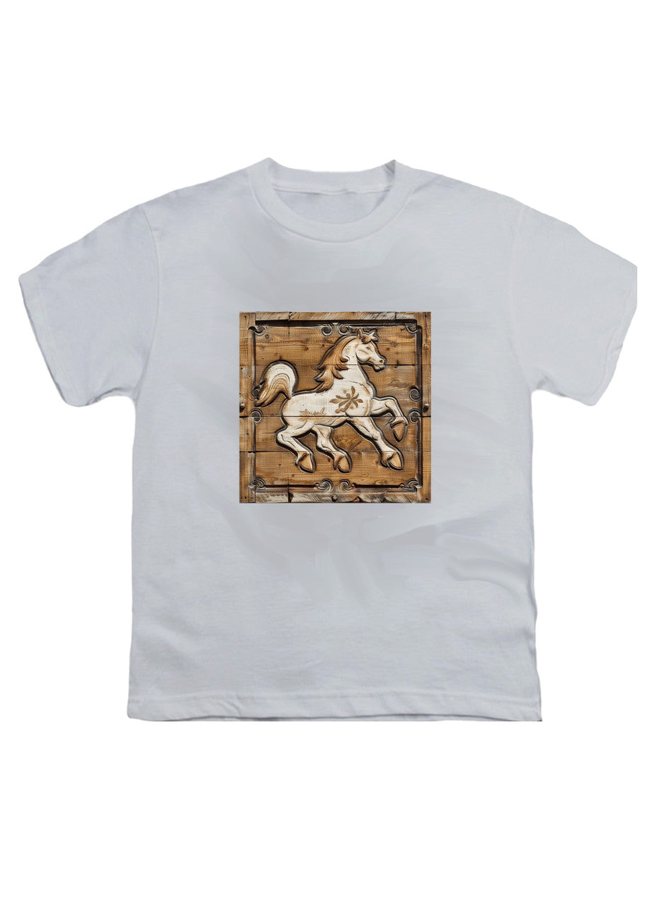 White The Prancing Pony Youth/Toddler T-Shirt
