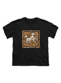 Black The Prancing Pony Youth/Toddler T-Shirt