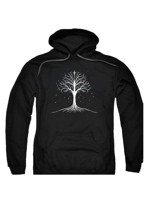 Black The White Tree Hoodie