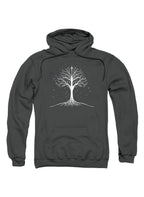 Charcoal The White Tree Hoodie