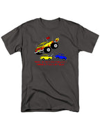 Charcoal There are Very Few Problems a Monster Truck Can't Solve T-Shirt
