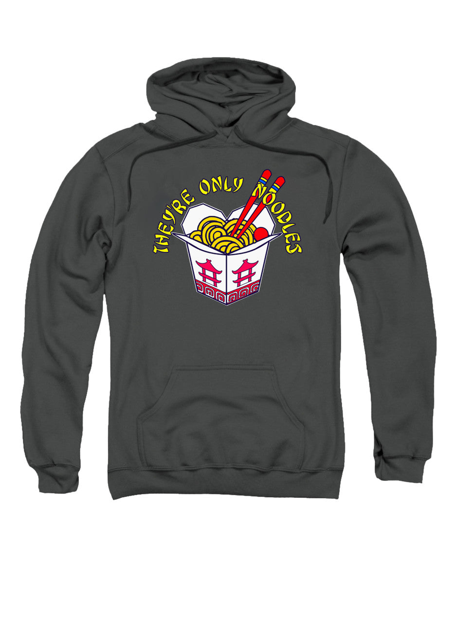 Charcoal They're Only Noodles Hoodie