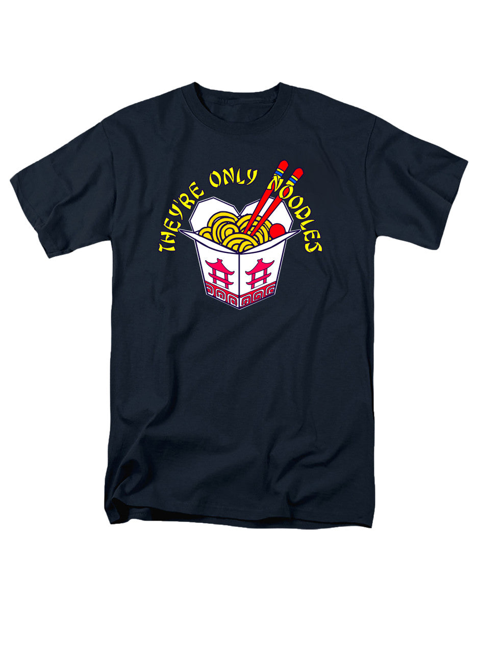 Navy They're Only Noodles T-Shirt