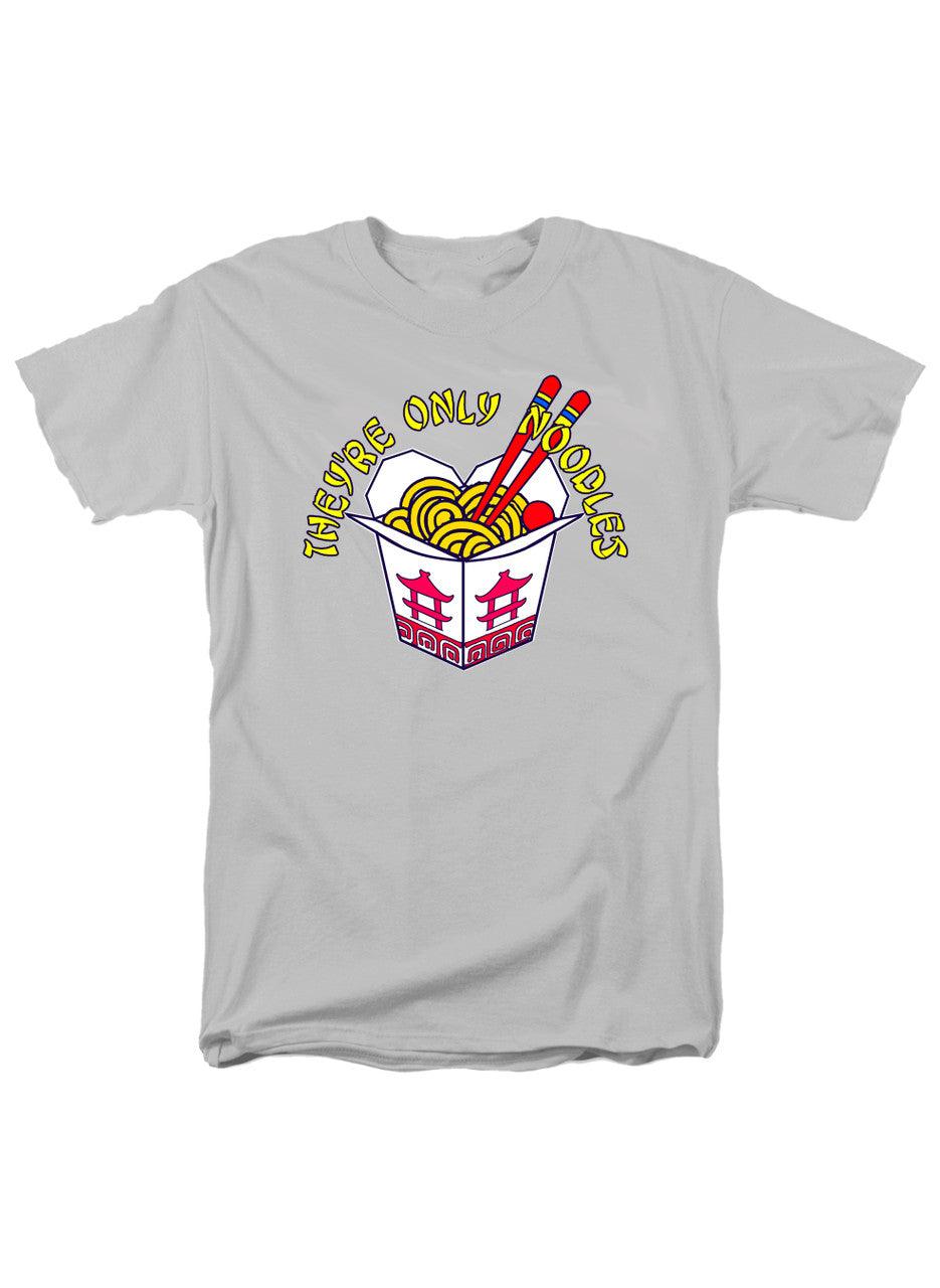 White They're Only Noodles T-Shirt