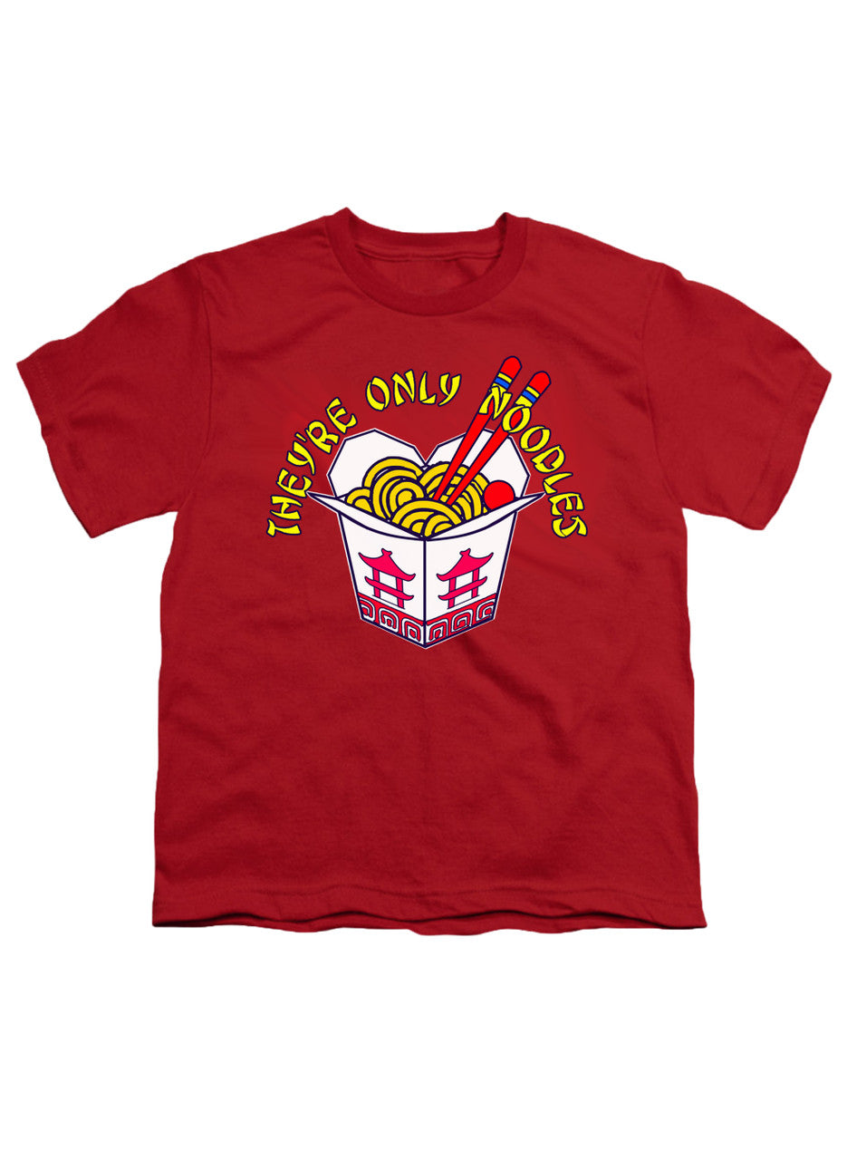 Red They're Only Noodles Youth/Toddler T-Shirt