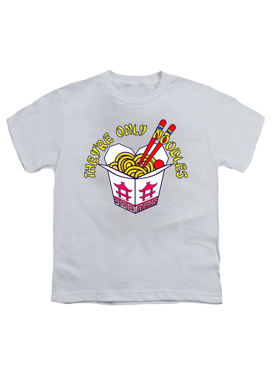White They're Only Noodles Youth/Toddler T-Shirt