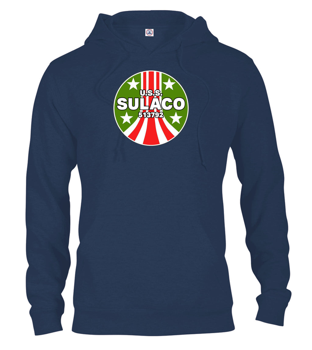 Navy Transport Ship Logo Hoodie