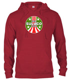 Red Transport Ship Logo Hoodie