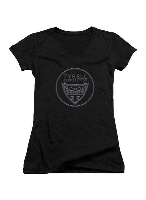 Black Tyrell Cold Steel Juniors V-Neck T-Shirt