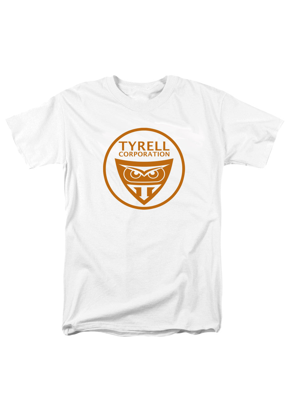 White Tyrell Corporation Logo T-Shirt