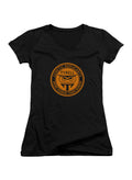 Black Tyrell Genetic Replicants Juniors V-Neck T-Shirt