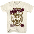 Natural Universal Monsters t-shirt featuring a Strange Mortal Man design