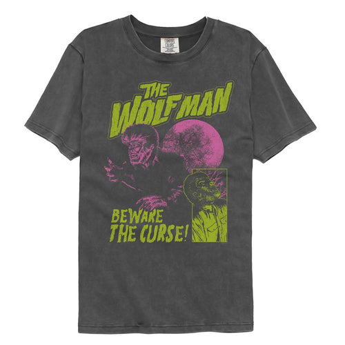 Universal Monsters Comfort Colors T-Shirt - Beware the Curse