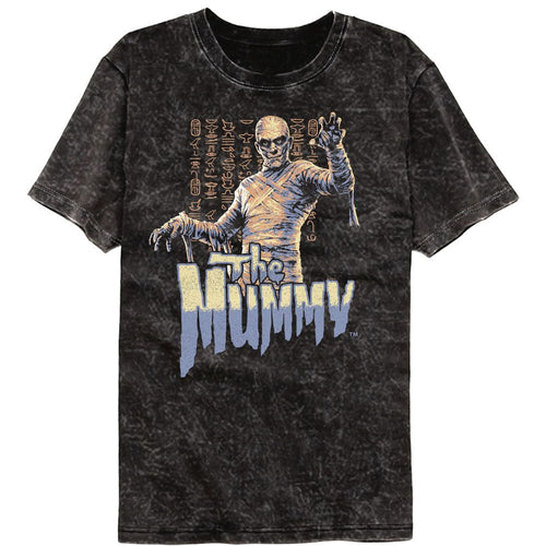 The Mummy Mineral Wash T-Shirt - The Mummy Black