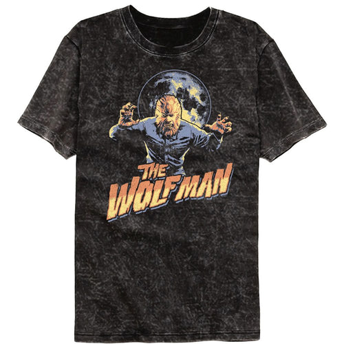 The Wolfman Mineral Wash T-Shirt - Multitone Wolfman