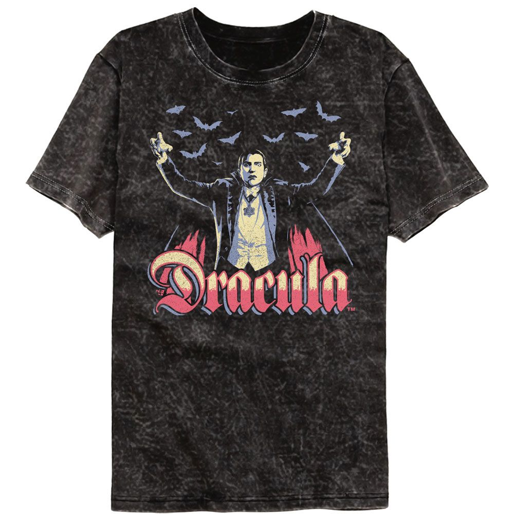Dracula Mineral Wash T-Shirt - Multitone Dracula
