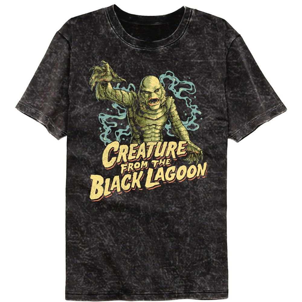 Creature from the Black Lagoon Mineral Wash T-Shirt - Black Lagoon Shuffle