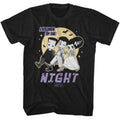 Black Universal Monsters t-shirt featuring a Children of the Night design