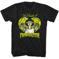 Black Universal Monsters t-shirt featuring a Bride in Heart design