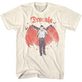 Natural Universal Monsters t-shirt featuring a Sparkle Dracula design