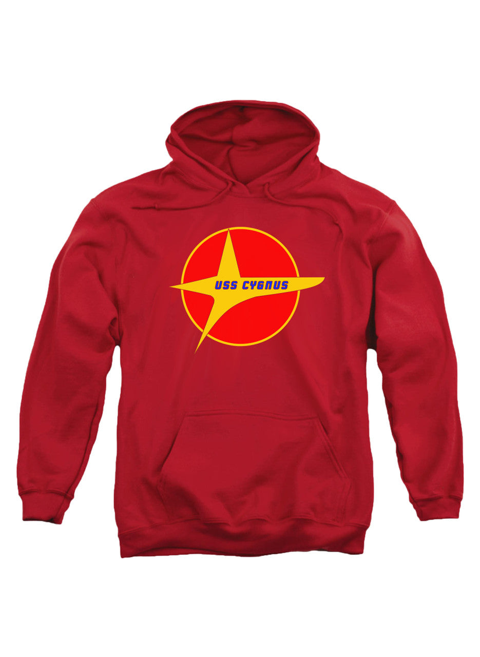 Red USS Cygnus Hoodie