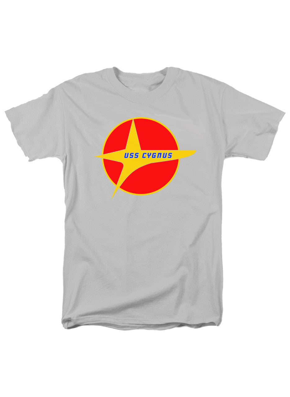 White USS Cygnus T-Shirt