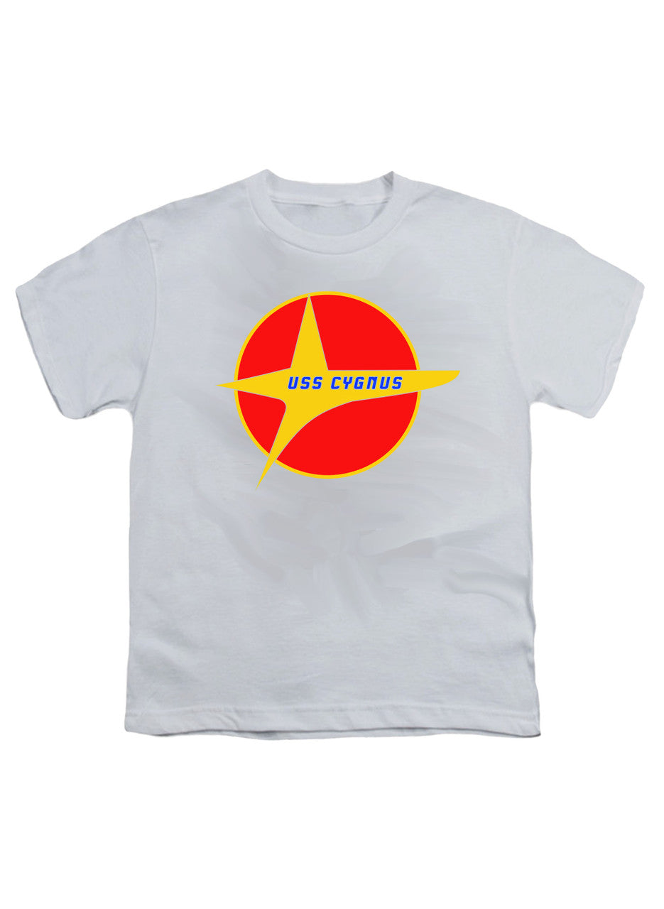 White USS Cygnus Youth/Toddler T-Shirt