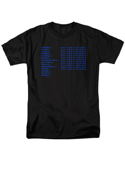 Black USS Sulaco Crew Dot Matrix T-Shirt