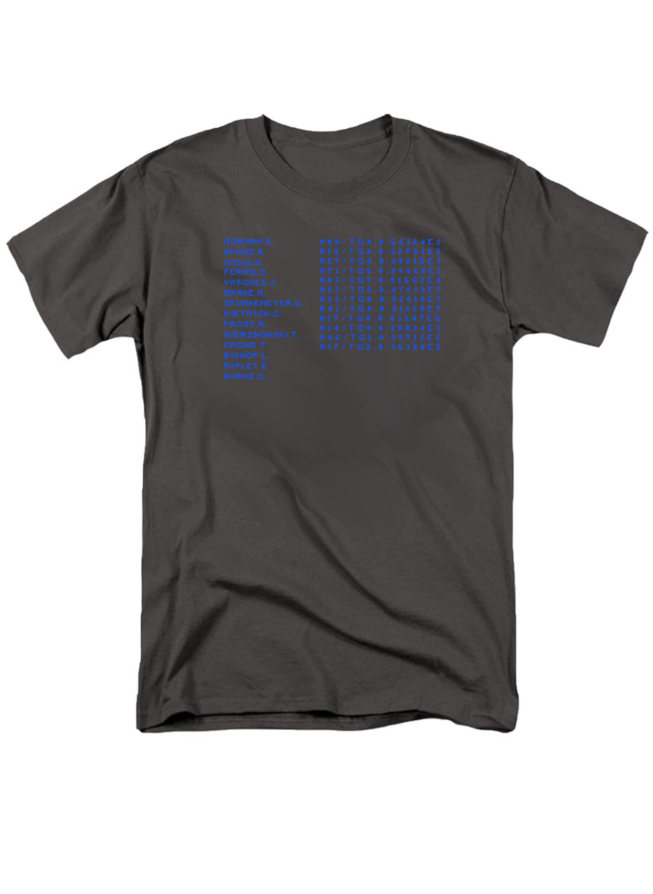 Charcoal USS Sulaco Crew Dot Matrix T-Shirt