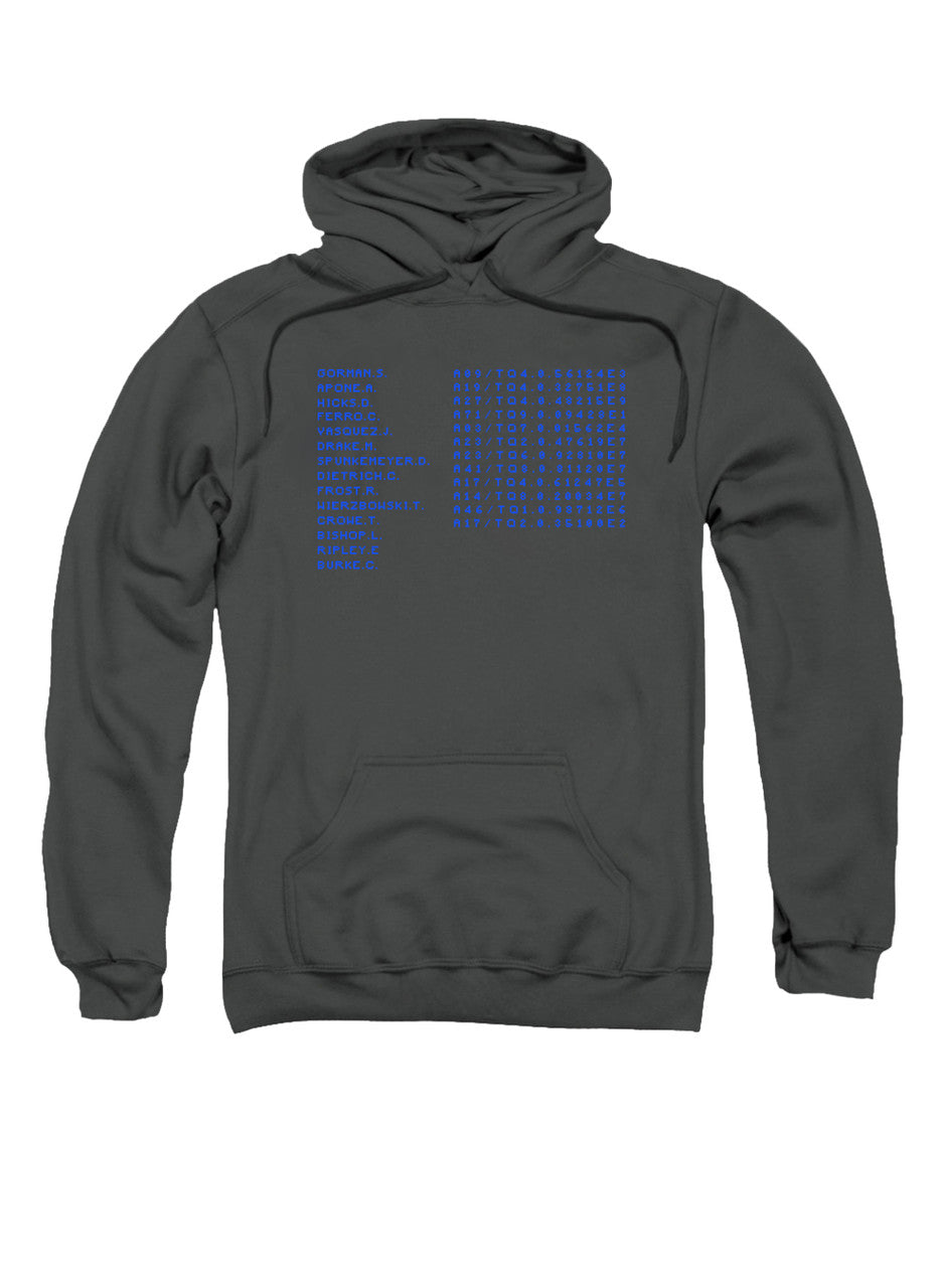 Charcoal USS Sulaco Crew Dot Matrix Hoodie